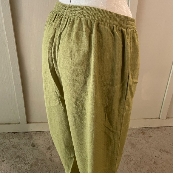 DRAPERS &• DAMON'S size small in shirt and size 10 in pants green set - Picture 4 of 7